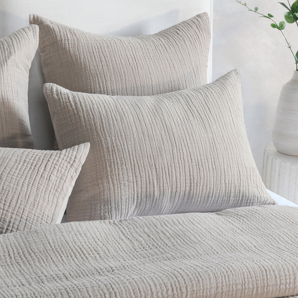 Cardiff Duvet Collection - Natural - King / Set