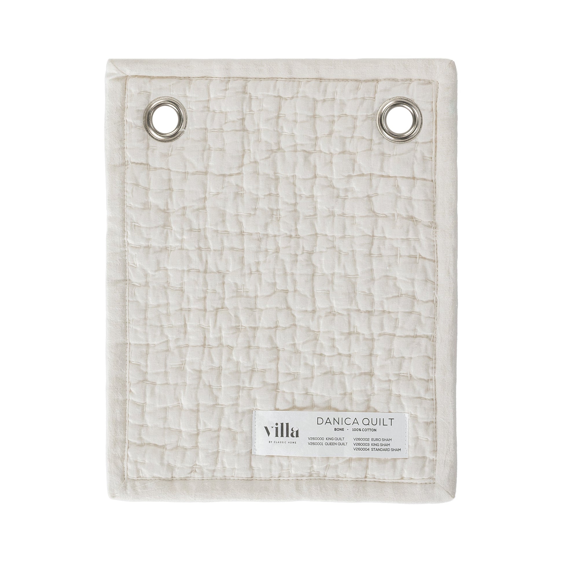 Danica Quilt - Bone - King / Set