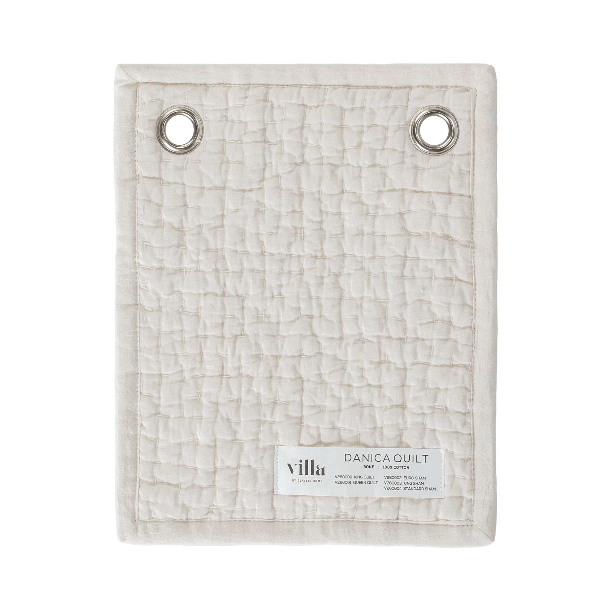 Danica Quilt - Bone - King / Set