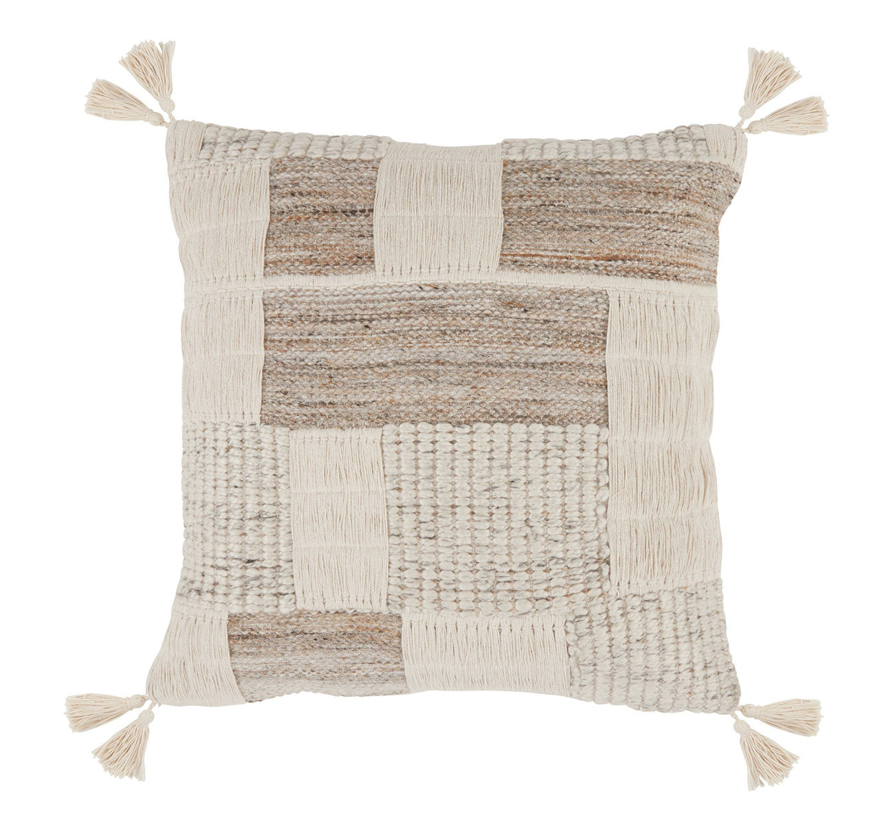 ML Lamar Gray/Ivory 22x22