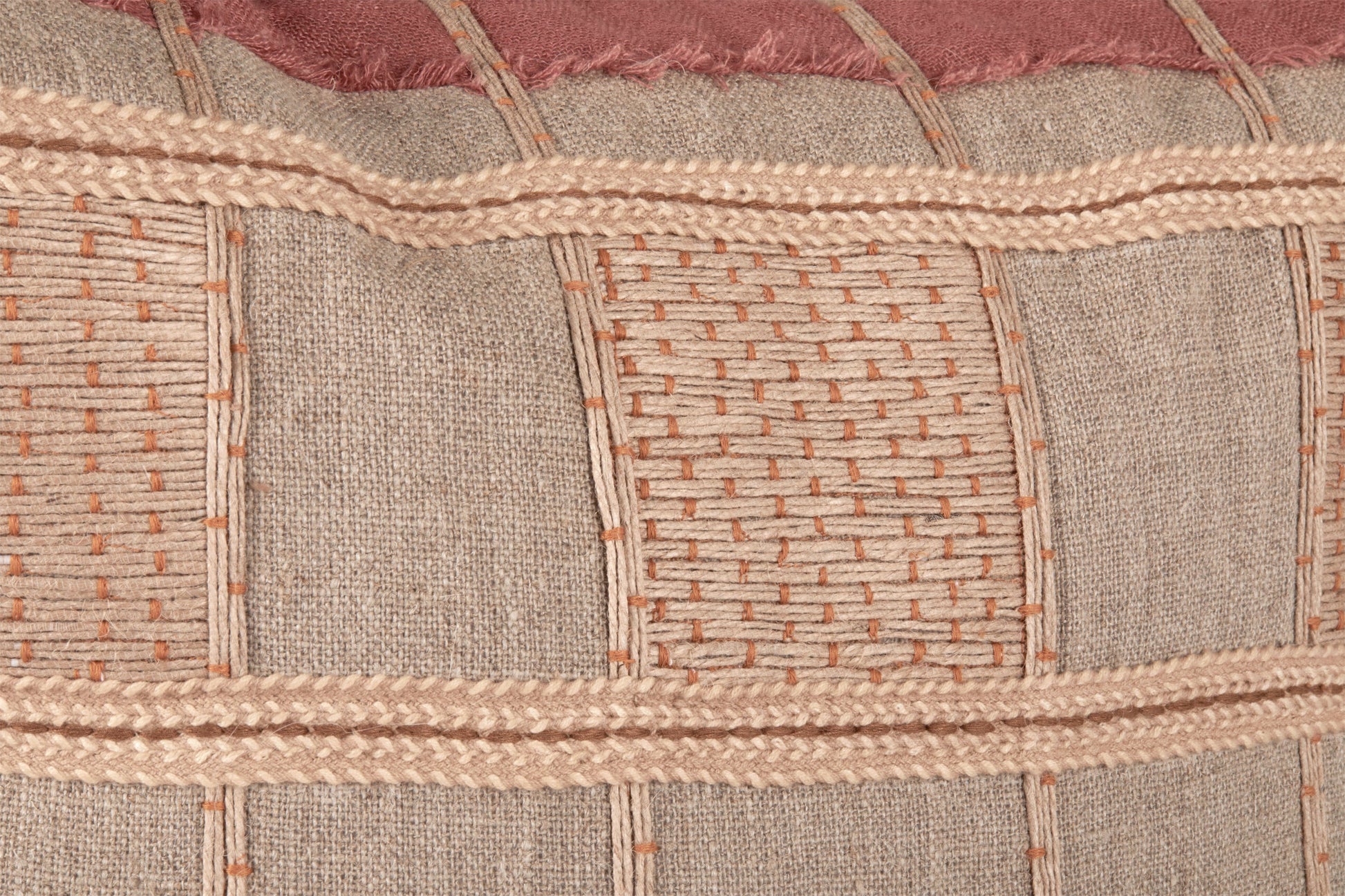 ML Stratton Multiple Sizes - Natural/Clay Multi - 22"x22"