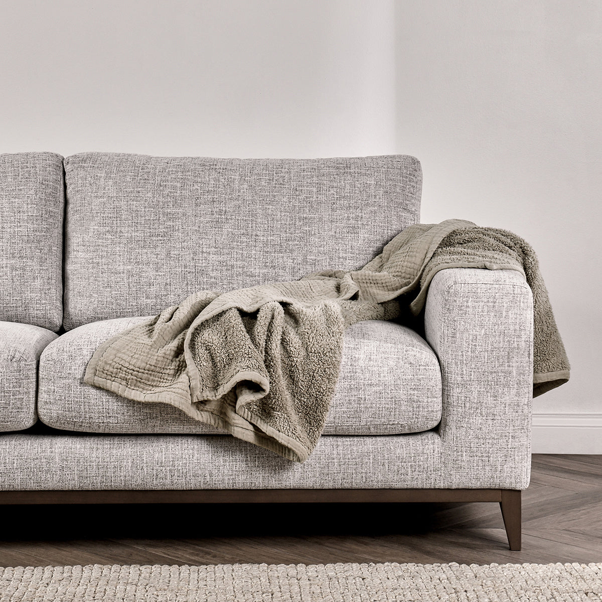 TC Cardiff 50x70 Throw - Natural