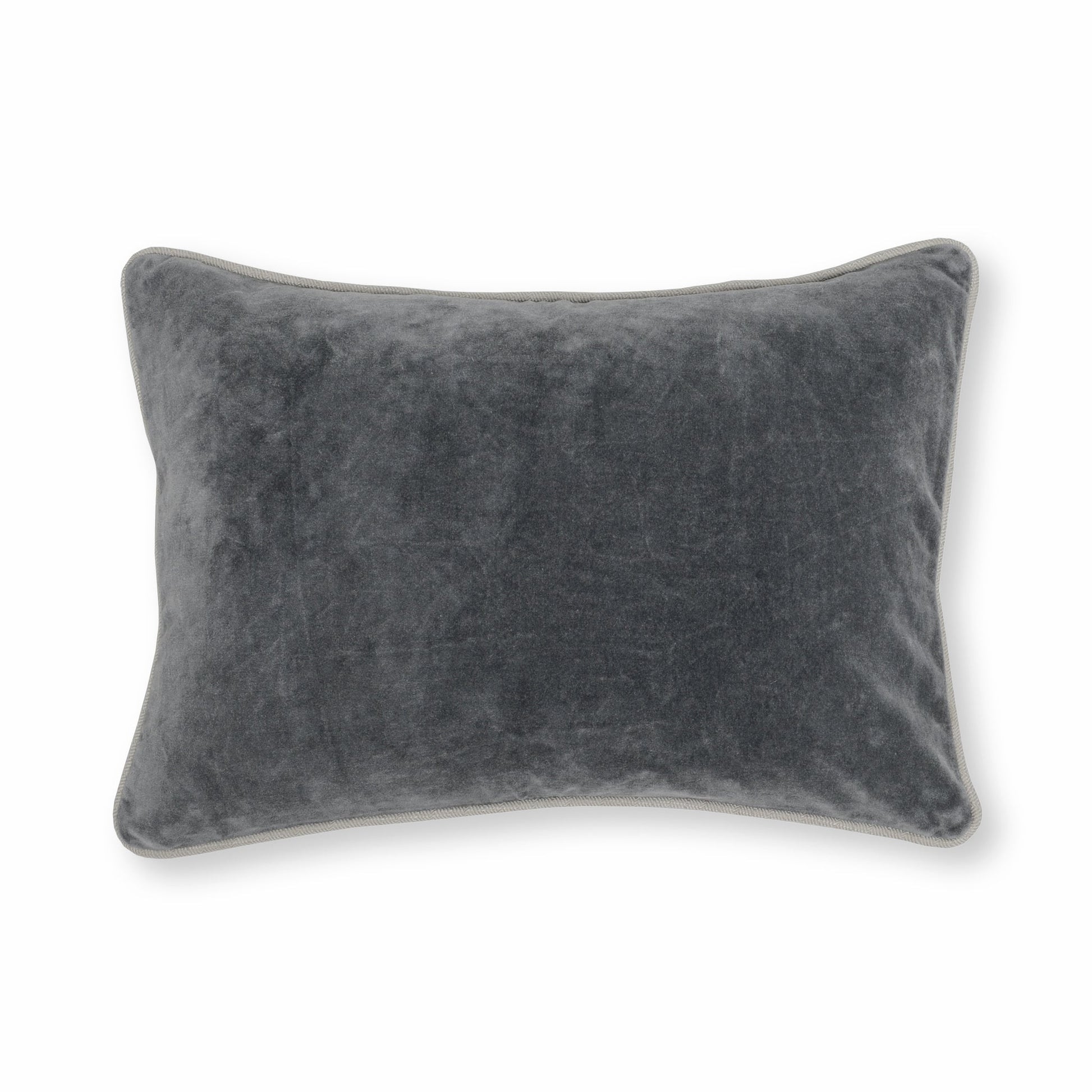 SLD Heirloom Velvet Multiple Sizes - Stone Gray - 18"x18"