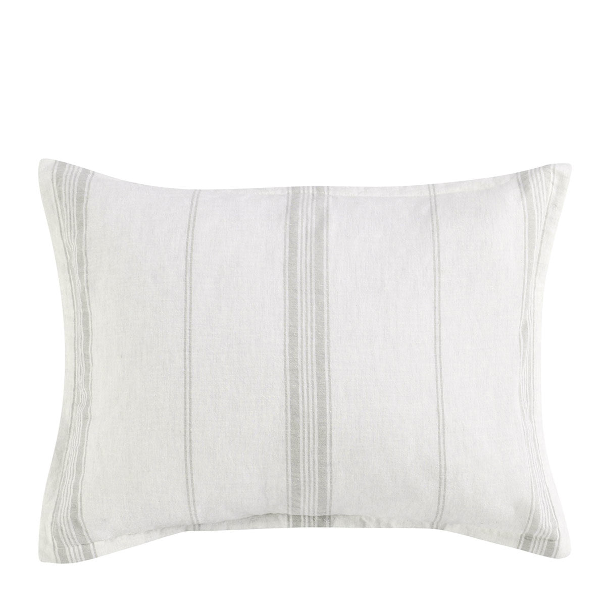 Jayson Linen Cashmere Duvet Collection - Gray Stripe - King / Set