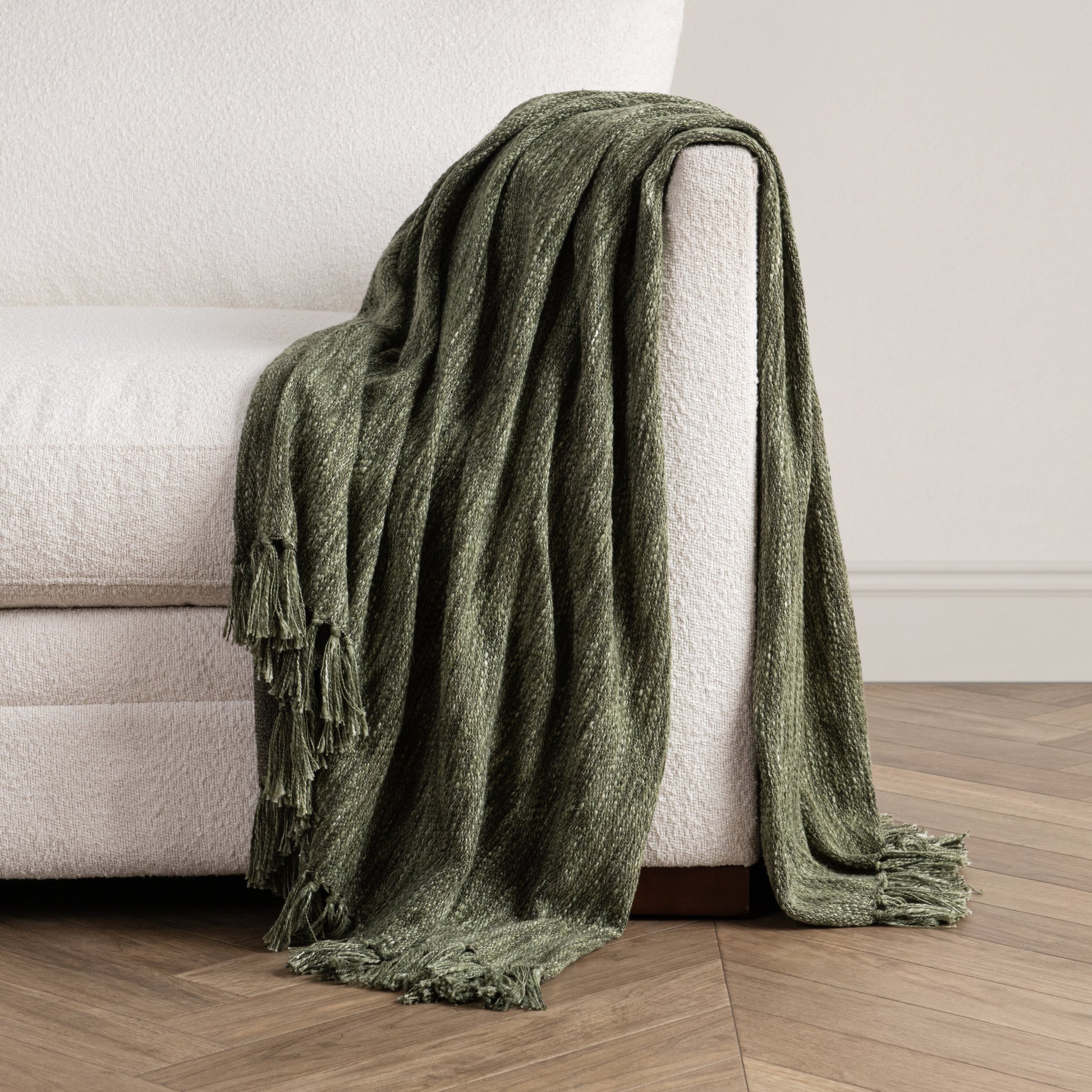 TC Sharma Throw 50x70 - Cedar Green