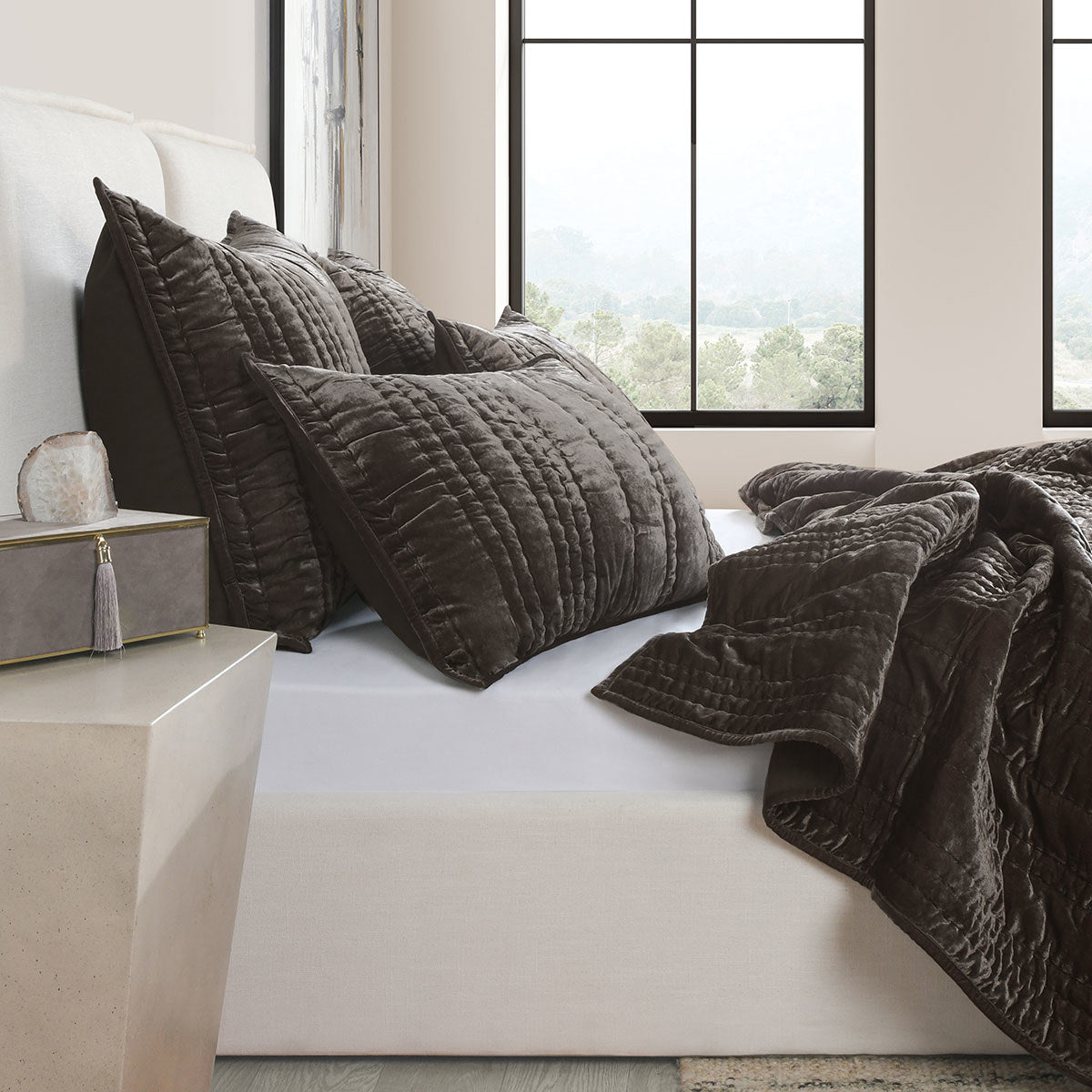 Seville Quilt Collection - Sable - King / Set