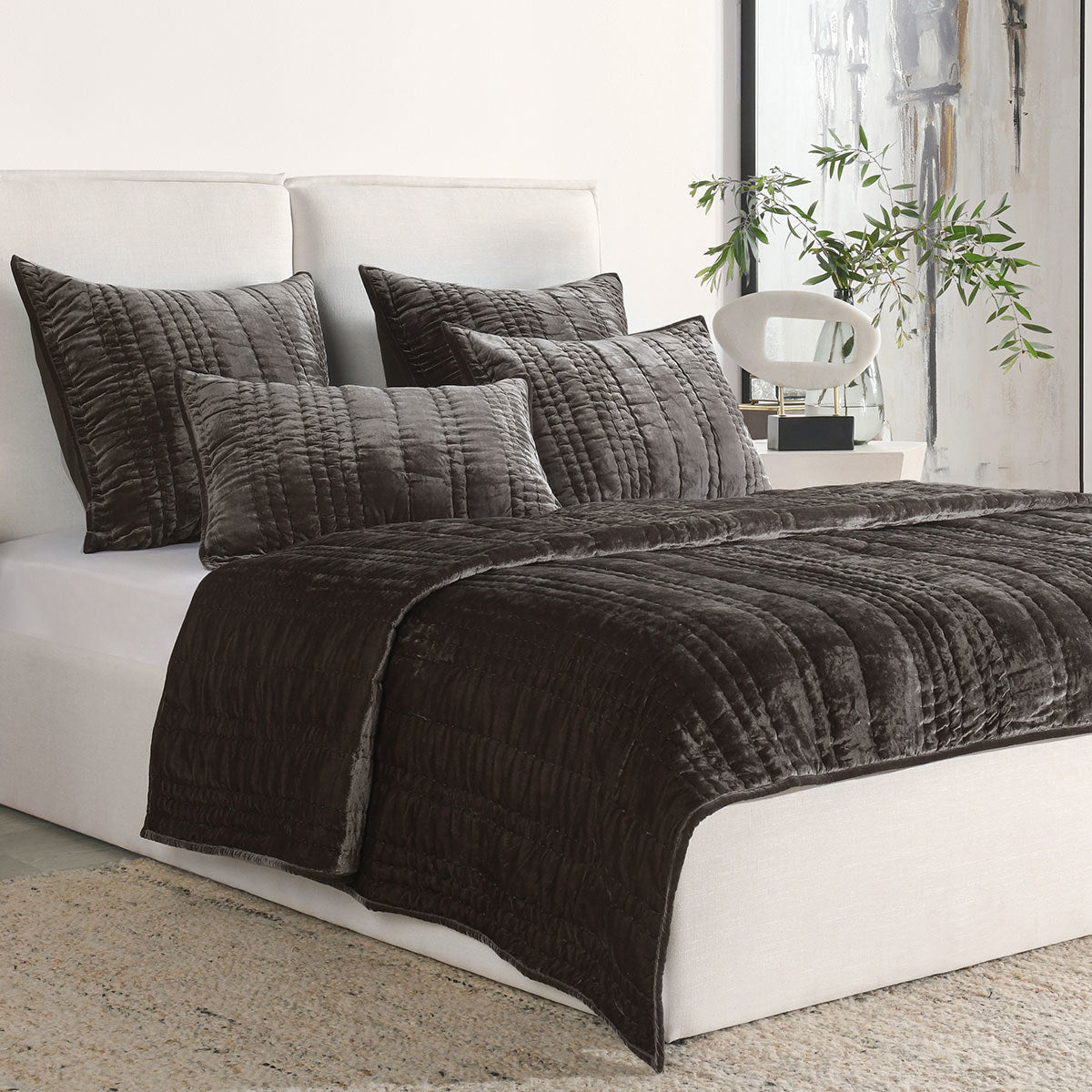Seville Quilt Collection - Sable - King / Set