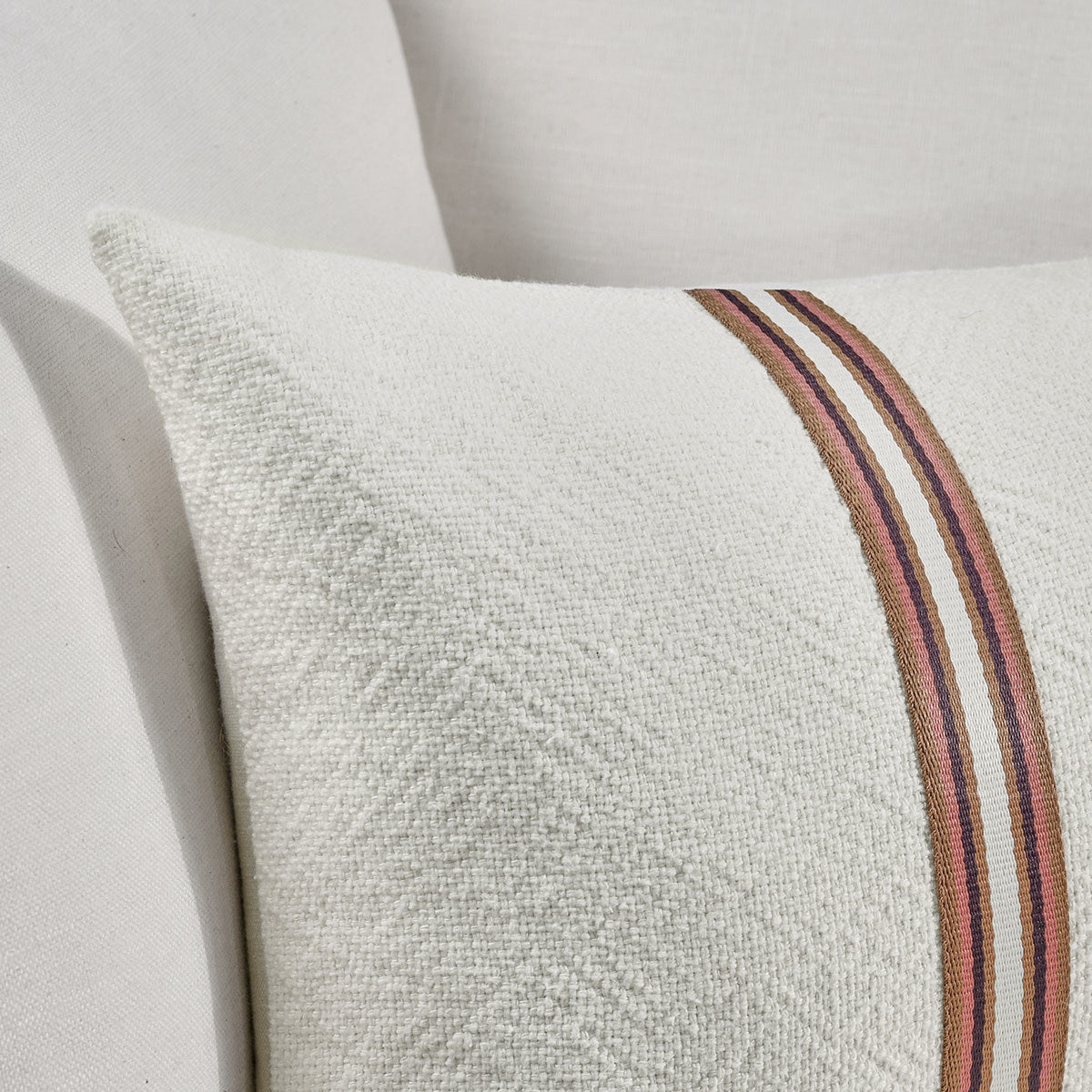 TL Ralph Multiple Sizes - Ivory/Sangria Red - 14"x26"