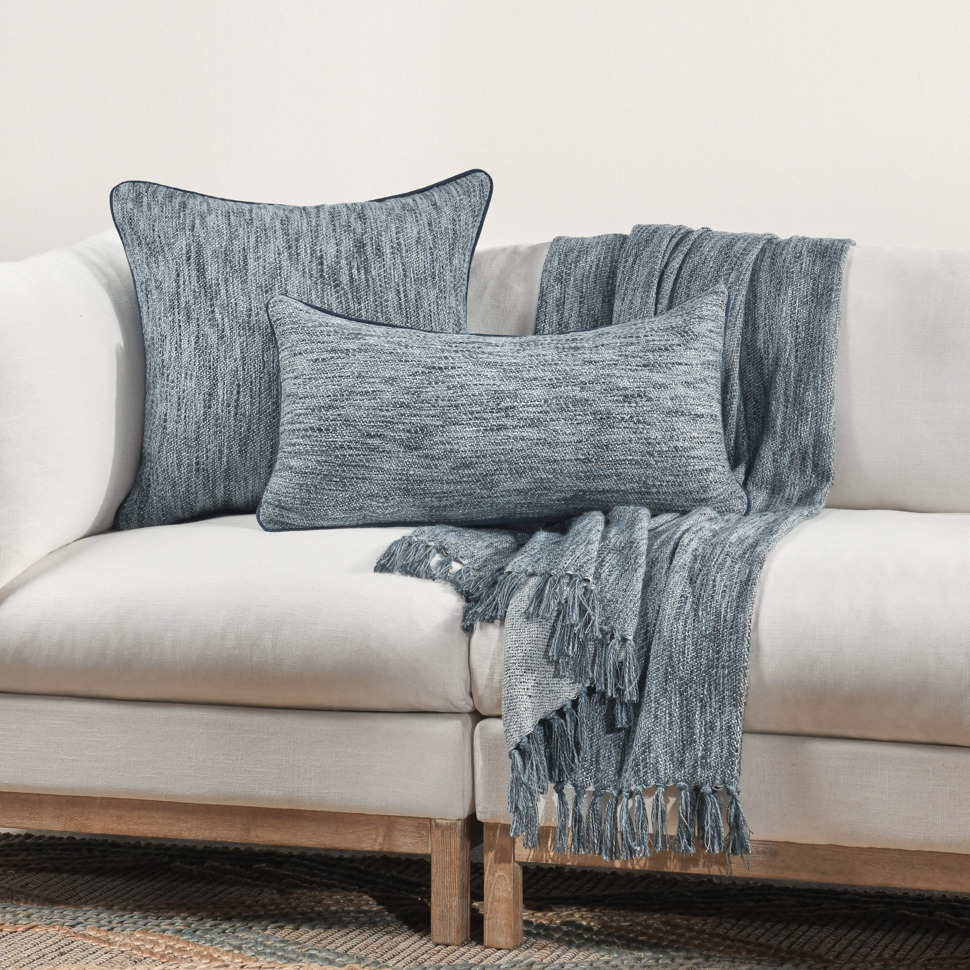 SLD Sharma Multiple Sizes - Denim Blue - 14"x26"