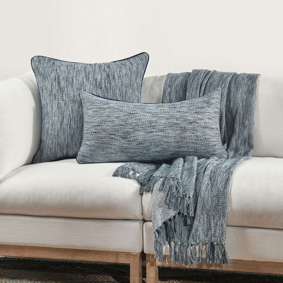 SLD Sharma Multiple Sizes - Denim Blue - 14"x26"