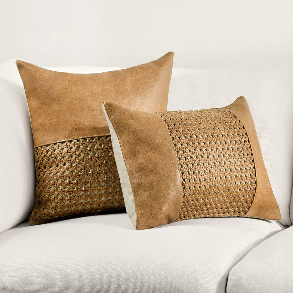 TL Toscano Leather Multiple Sizes - Chestnut Brown - 18"x18"