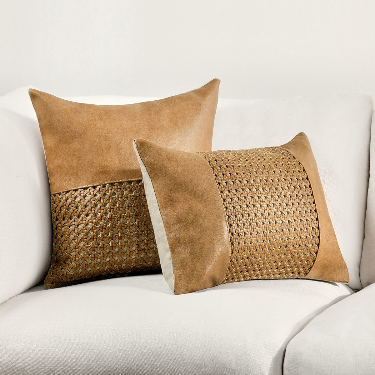 TL Toscano Leather Multiple Sizes - Chestnut Brown - 18"x18"