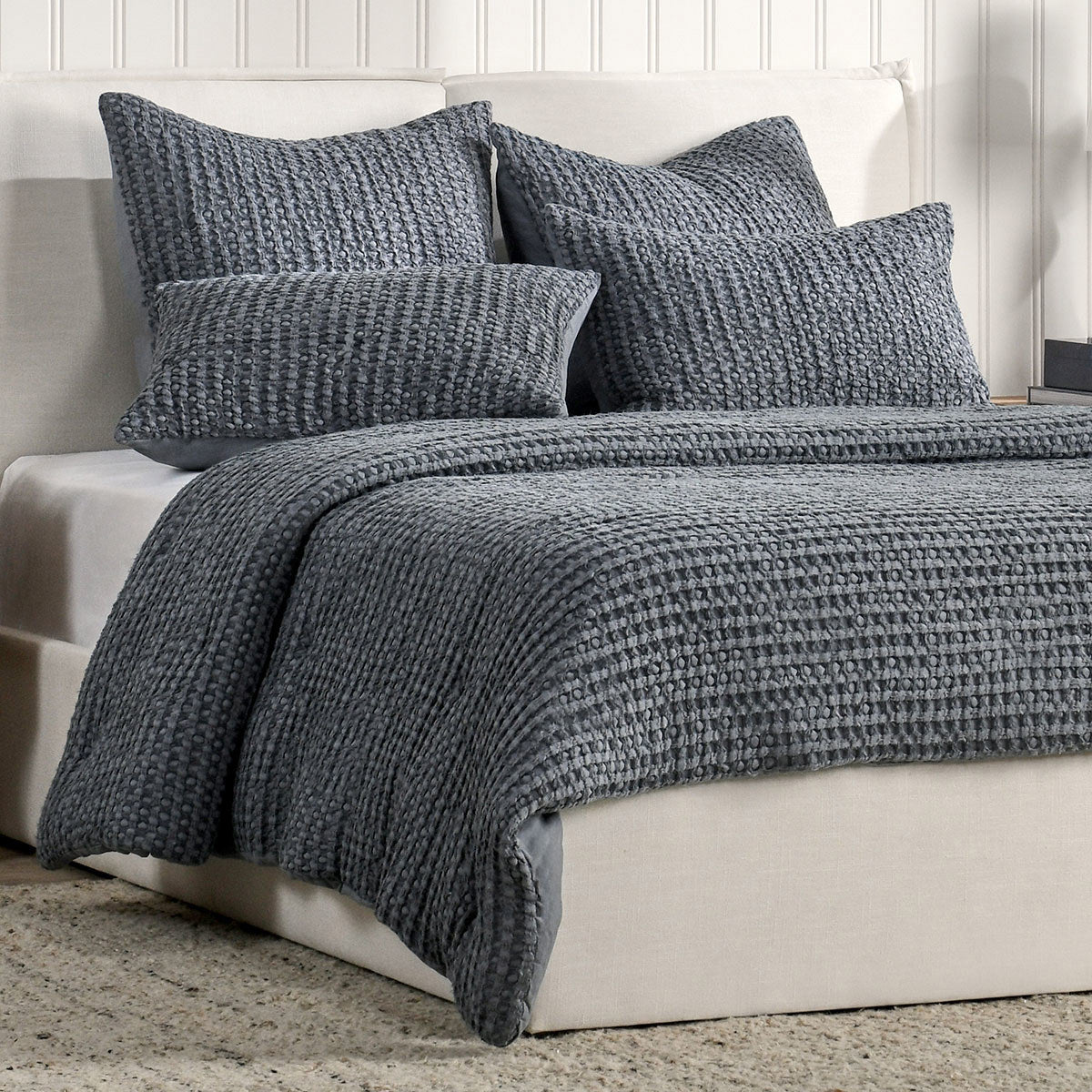 Colmar Quilt Collection - Marina Blue - King / Set