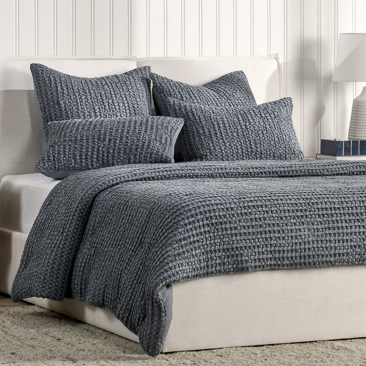 Colmar Quilt Collection - Marina Blue - King / Set