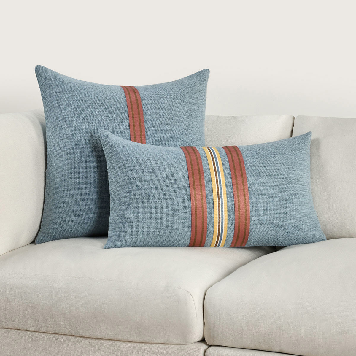BW Breton Blue Multi 22x22