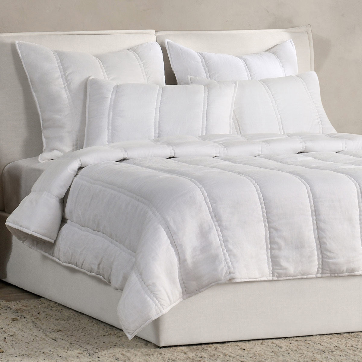 Rowen Quilt Collection - Cloud - King / Set