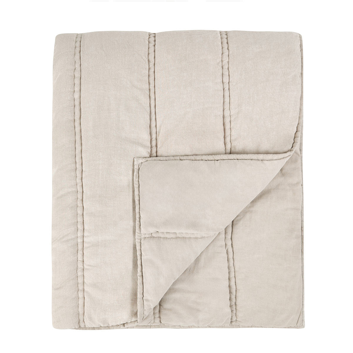 Rowen Quilt Collection - Taupe - King / Set
