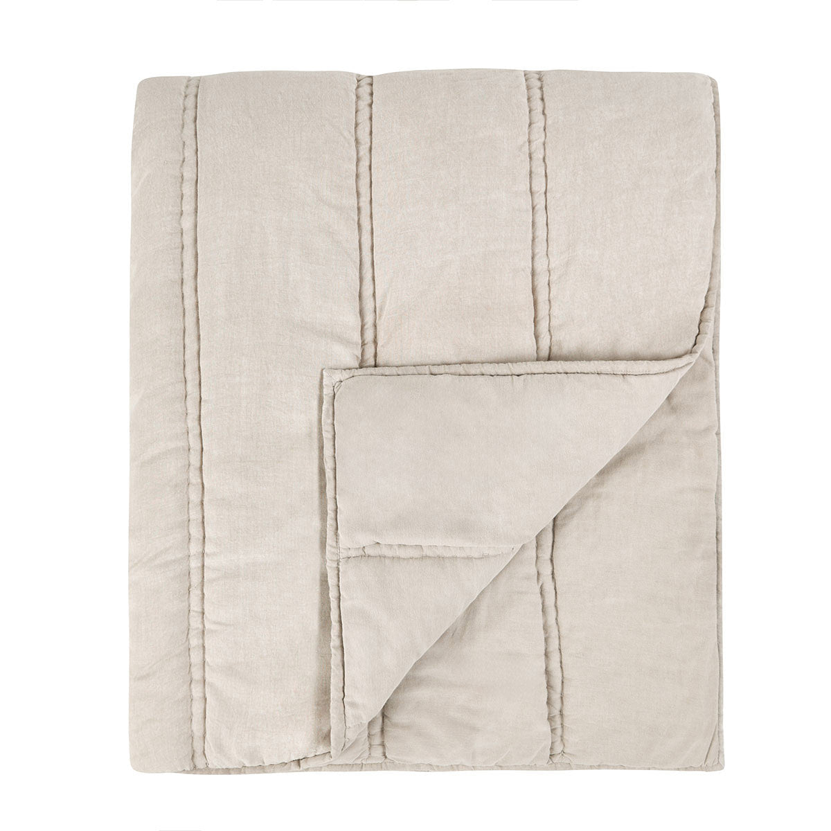 Rowen Quilt Collection - Taupe - King / Set