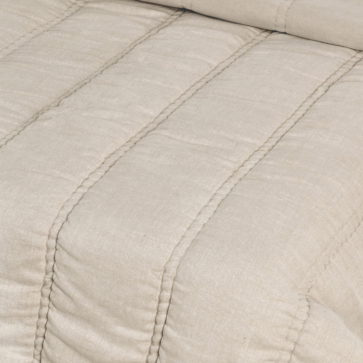 Rowen Quilt Collection - Taupe - King / Set
