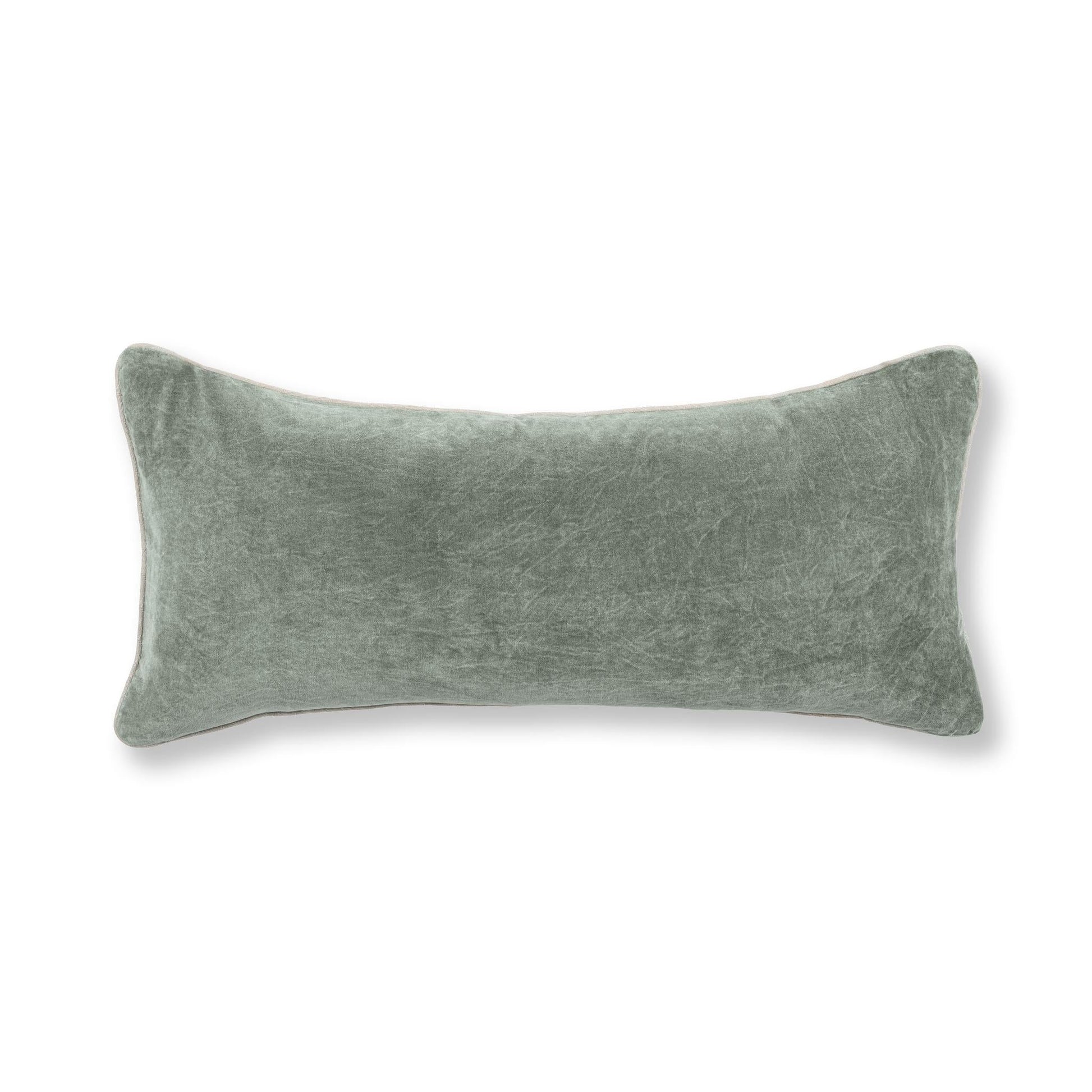 SLD Heirloom Velvet Multiple Sizes - Bay Green - 18"x18"