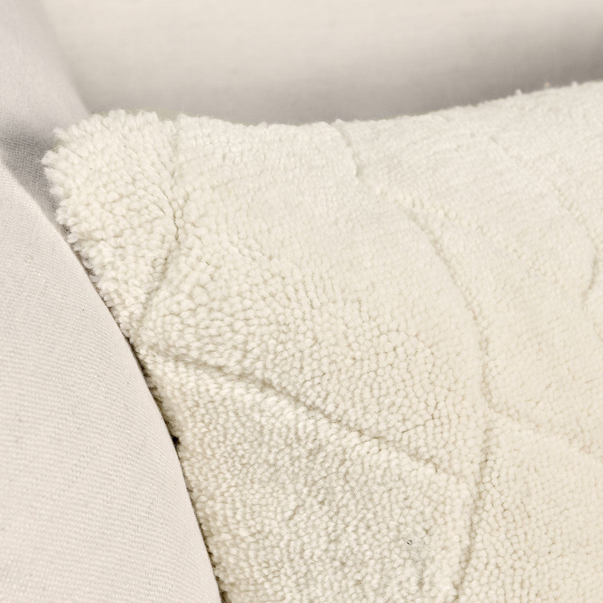 RN Mercer Wool - Ivory - 22"x22"