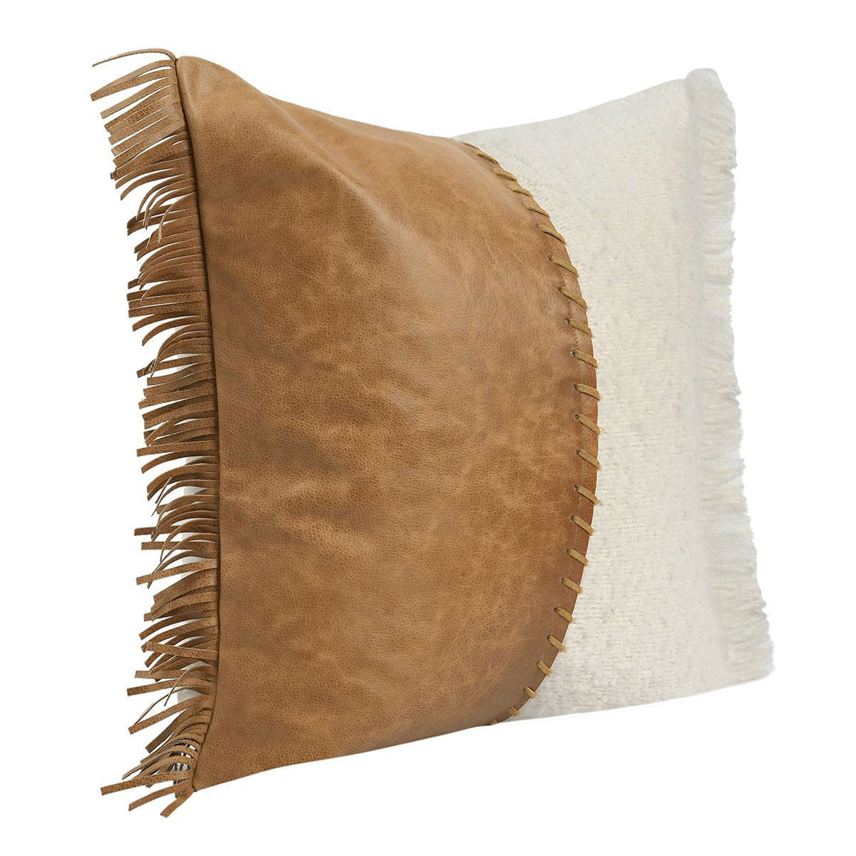 RN Harris Leather Chestnut/Ivory 22x22
