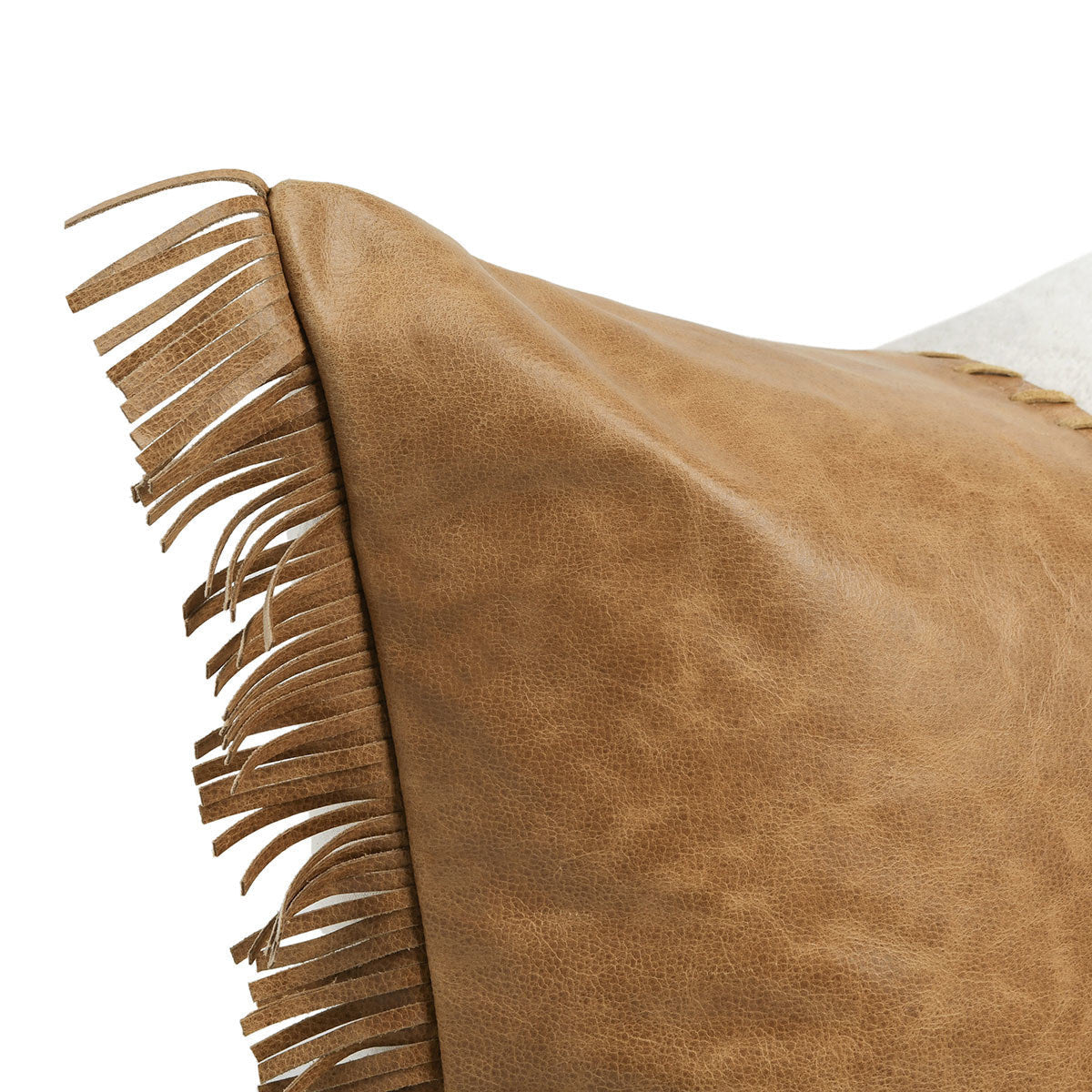 RN Harris Leather Chestnut/Ivory 22x22
