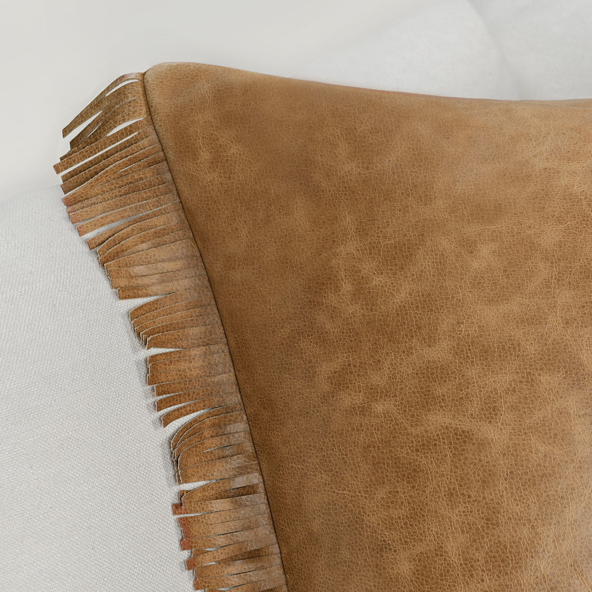 RN Harris Leather Chestnut/Ivory 22x22