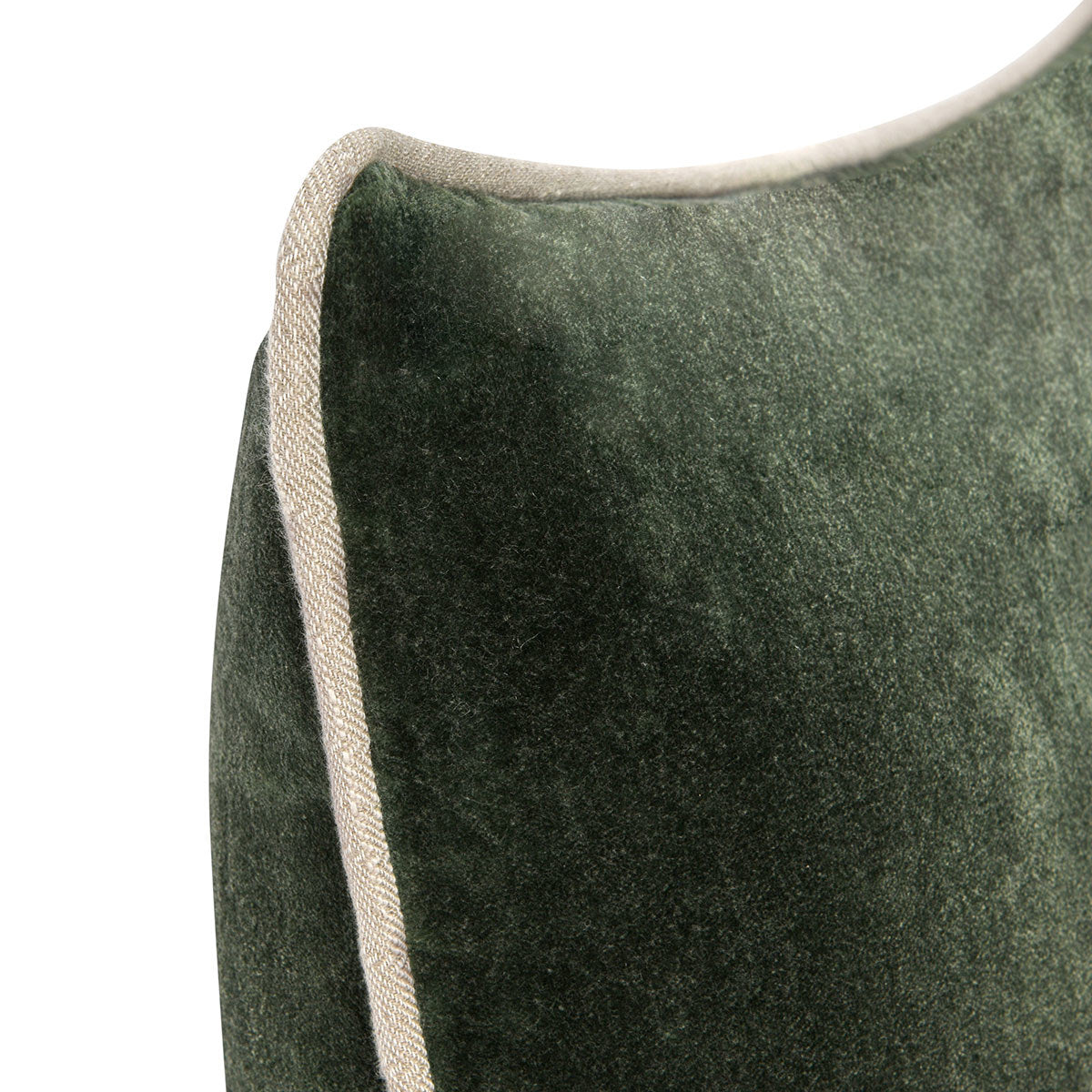 SLD Heirloom Velvet Multiple Sizes - Forest Green - 22"x22"
