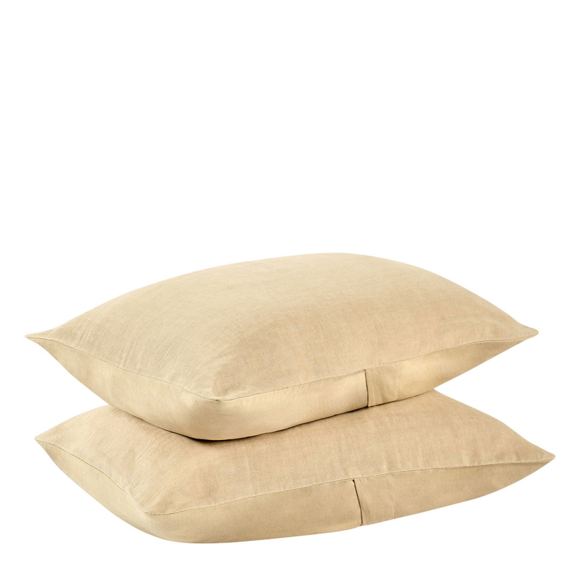 Paloma Hemp Duvet Collection - Ochre - King / Set