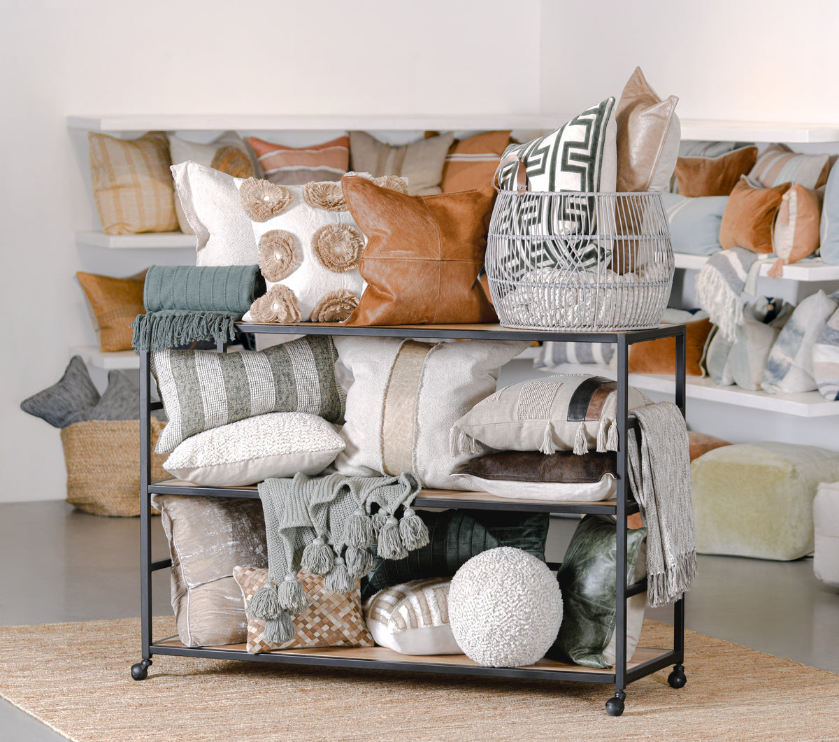 Glendora Rack - Silver