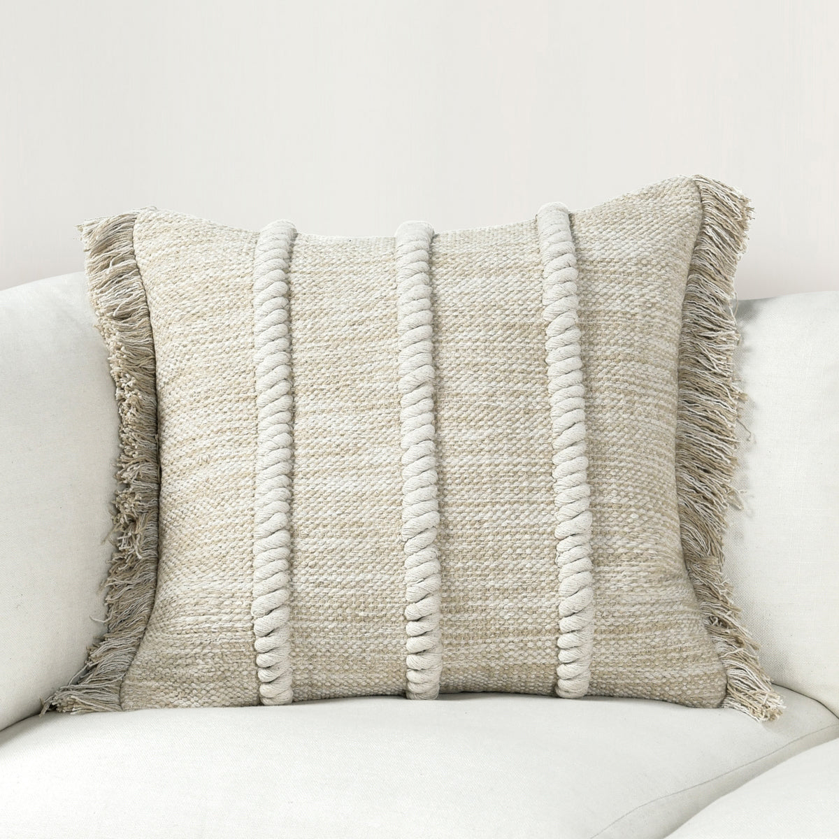 CA Lucera Multiple Sizes - Natural - 22"x22"