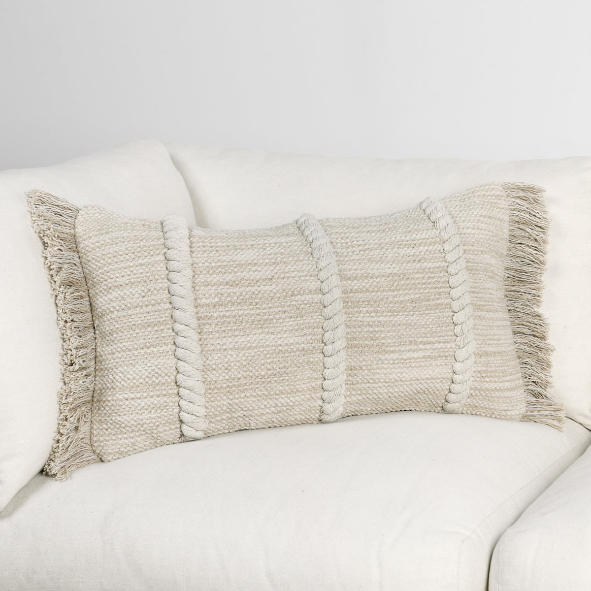 CA Lucera Multiple Sizes - Natural - 22"x22"