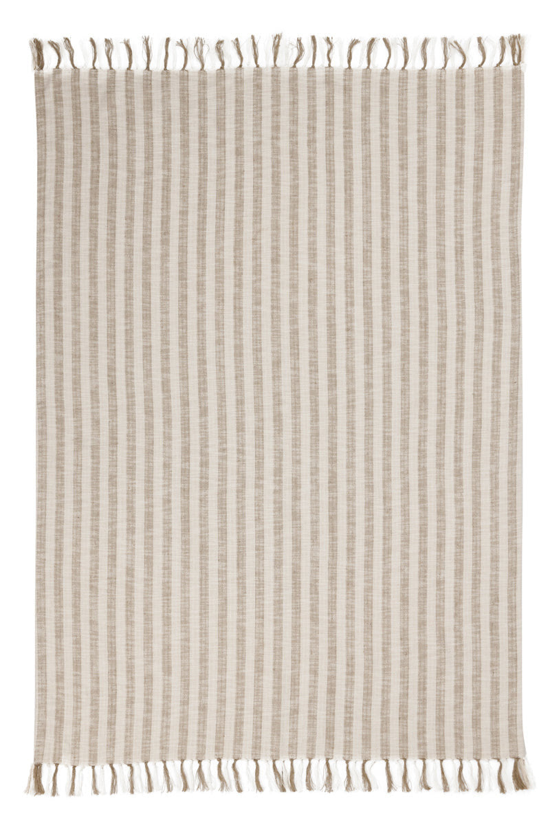 TC Linna Ivory/Natural Throw 50x70