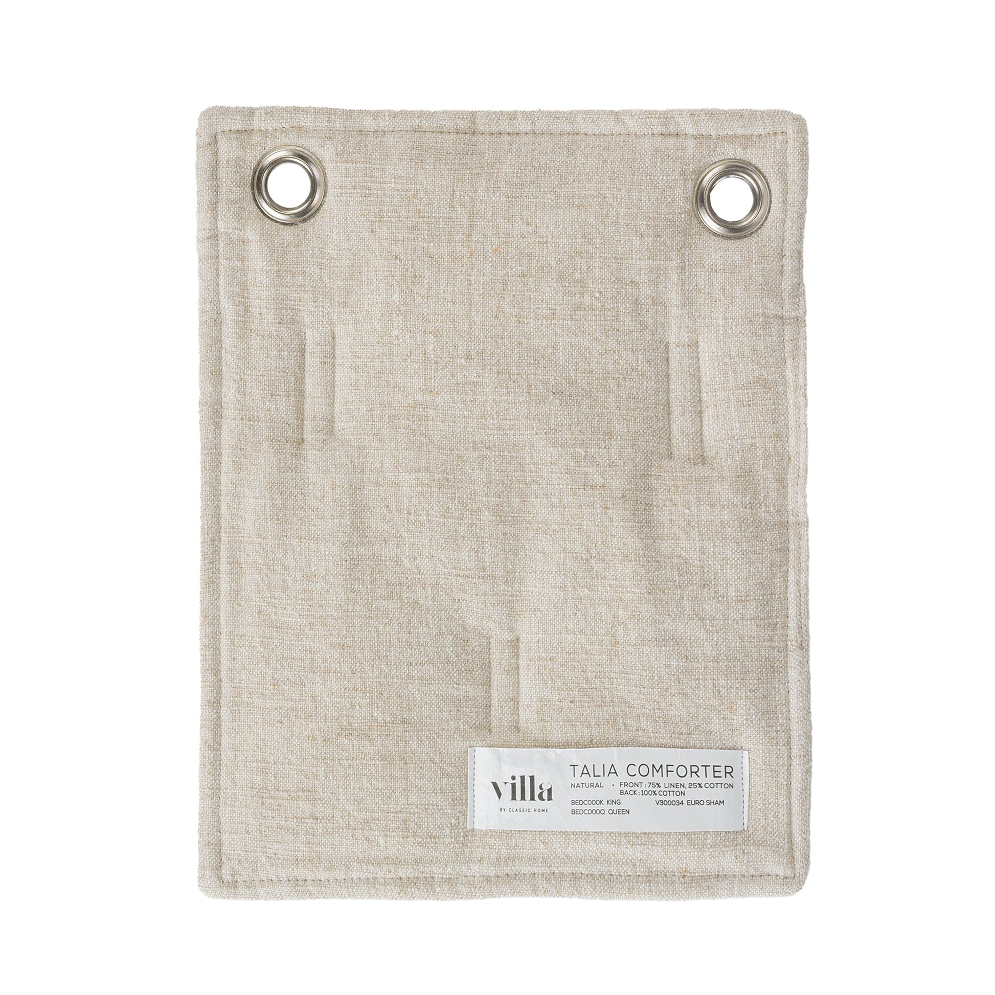 Talia Comforter Collection - Natural - King / Set