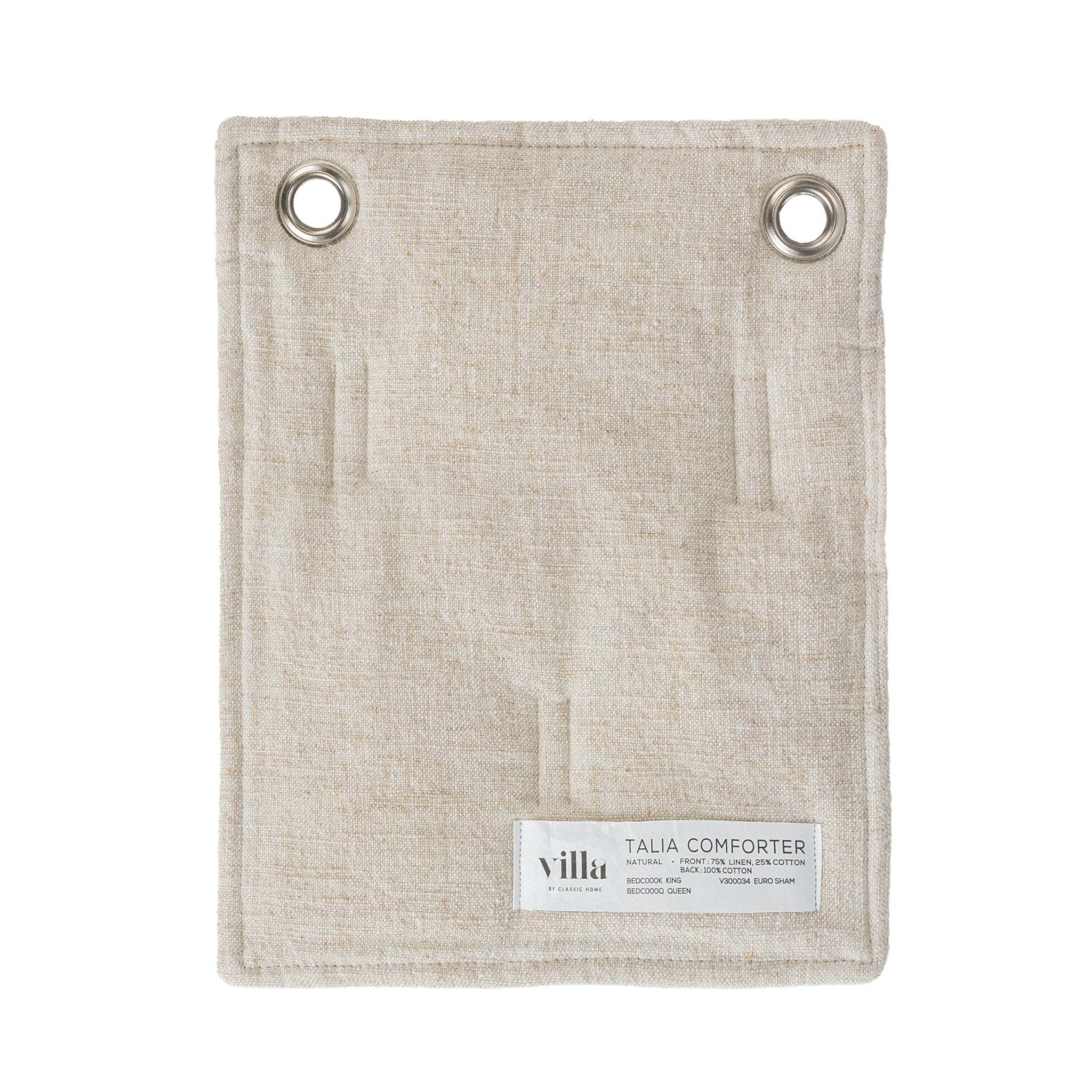 Talia Comforter Collection - Natural - King / Set