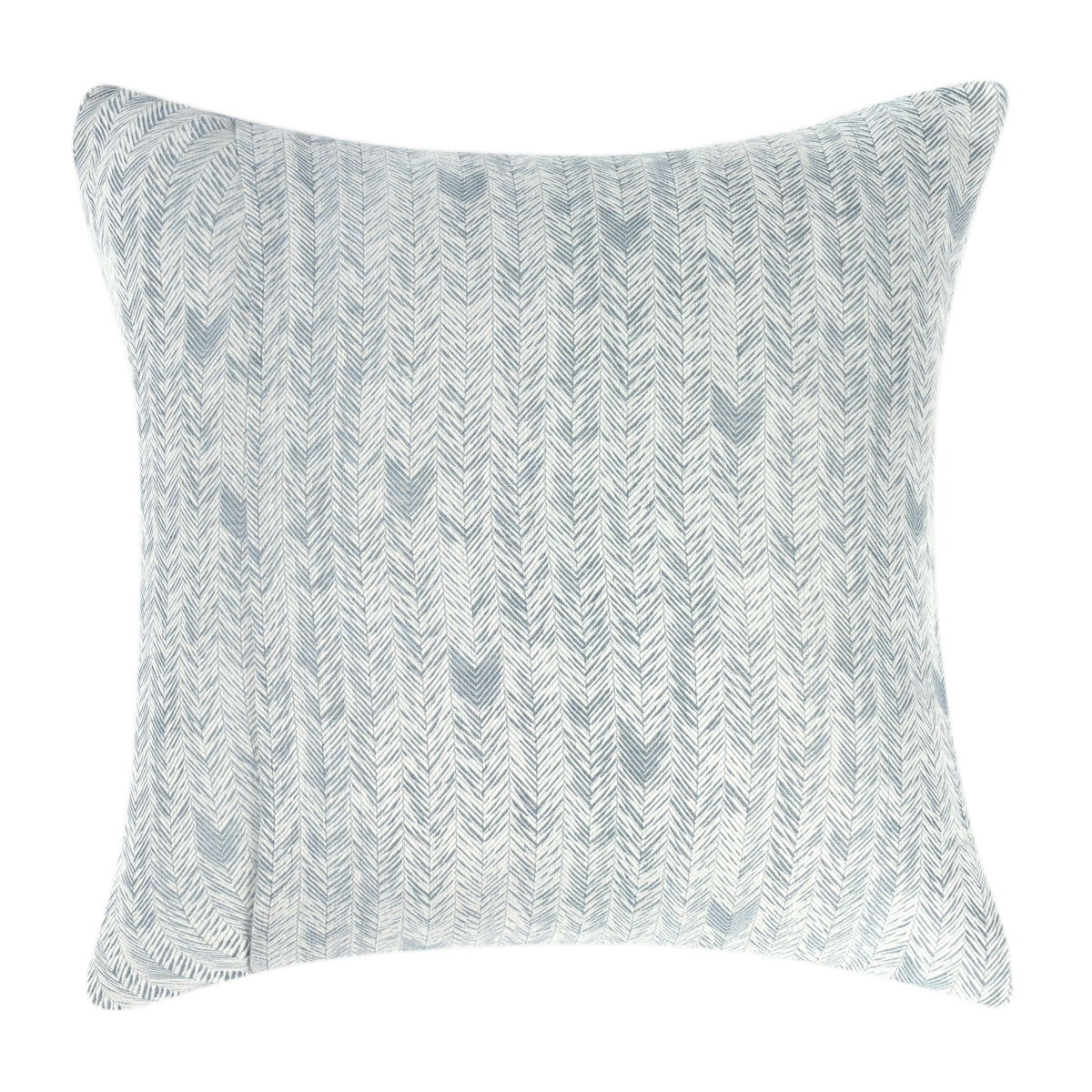 French Herringbone Comforter Collection - Storm - Queen / Set