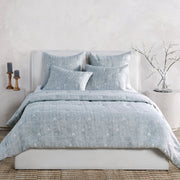 French Herringbone Comforter Collection - Storm - Queen / Set