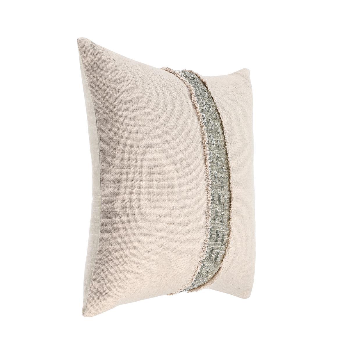 RO Lira Multiple Sizes - Natural/Silver - 22"x22"