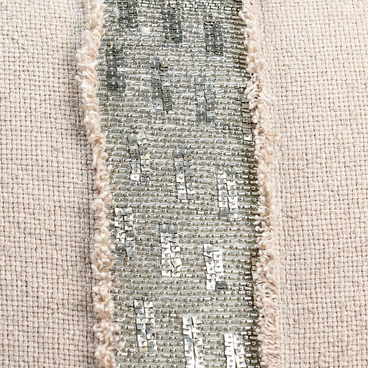 RO Lira Multiple Sizes - Natural/Silver - 22"x22"