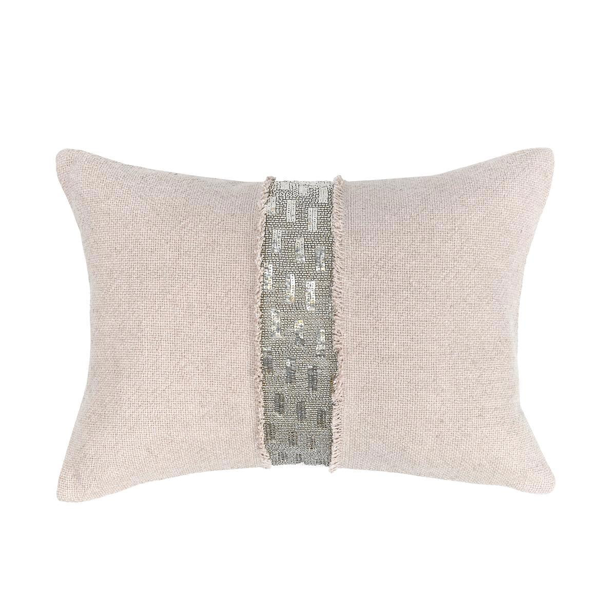 RO Lira Multiple Sizes - Natural/Silver - 22"x22"