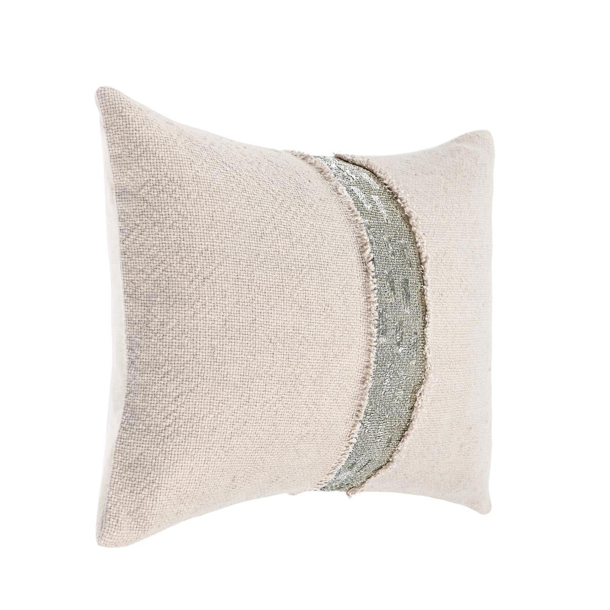 RO Lira Multiple Sizes - Natural/Silver - 22"x22"