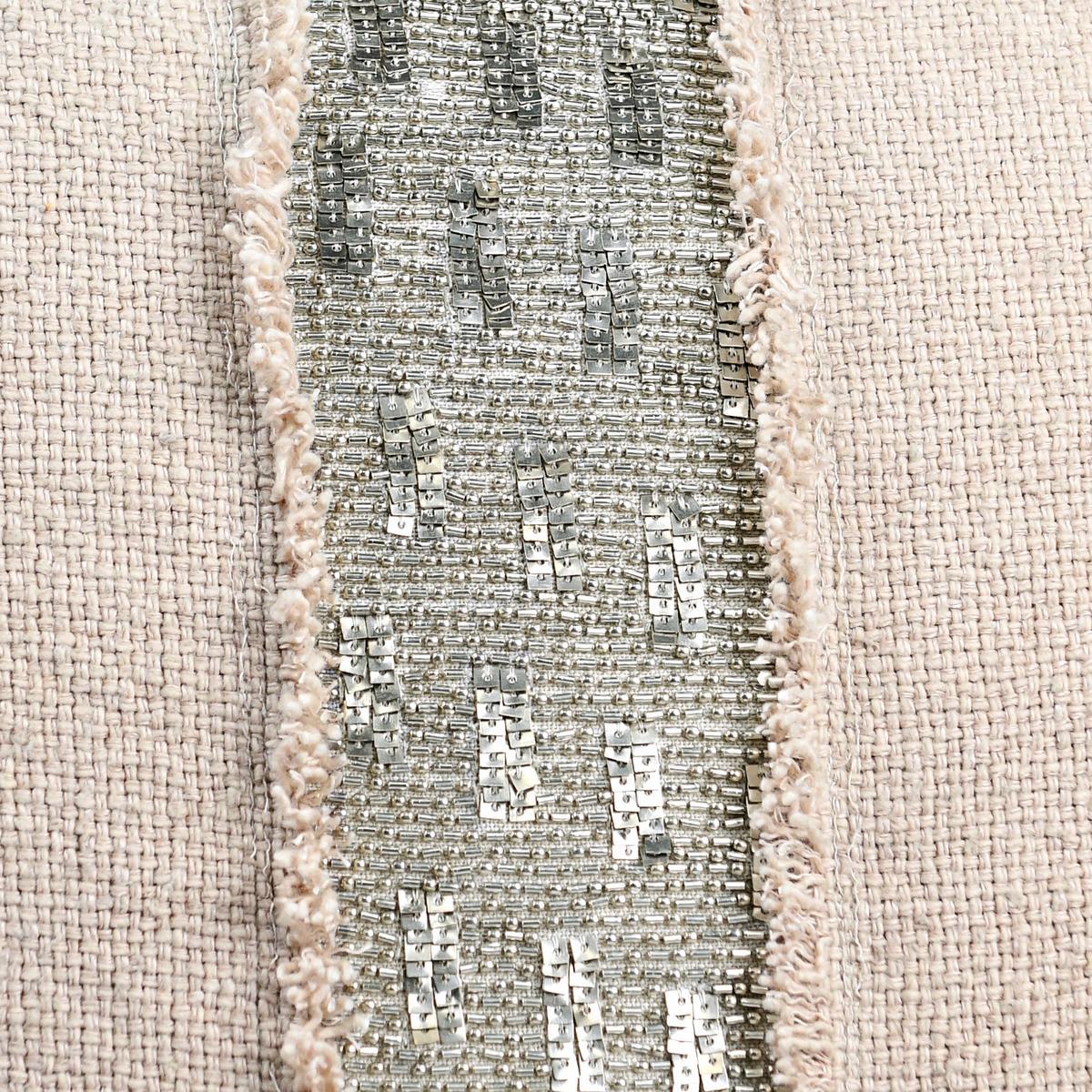 RO Lira Multiple Sizes - Natural/Silver - 22"x22"