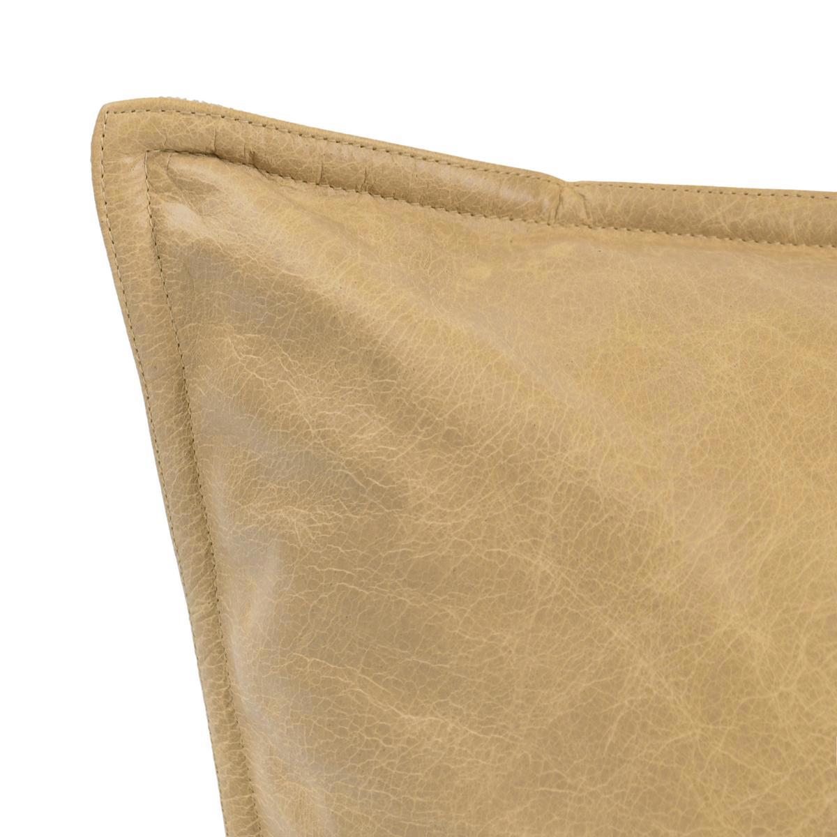 SLD Leather Multiple Sizes - Golden Wheat - 22"x22"