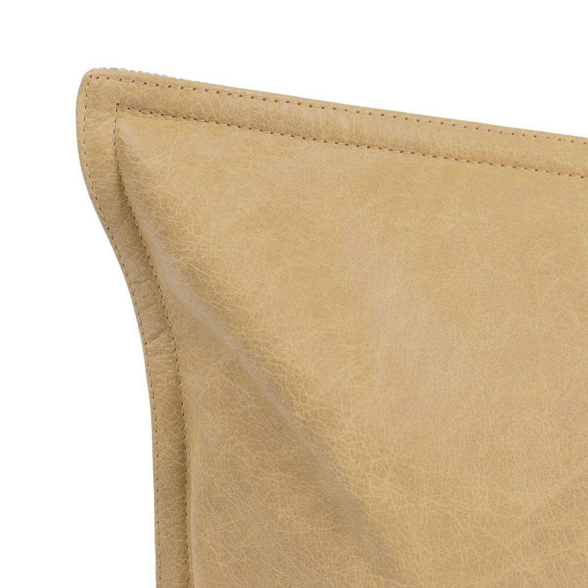 SLD Leather Multiple Sizes - Golden Wheat - 22"x22"
