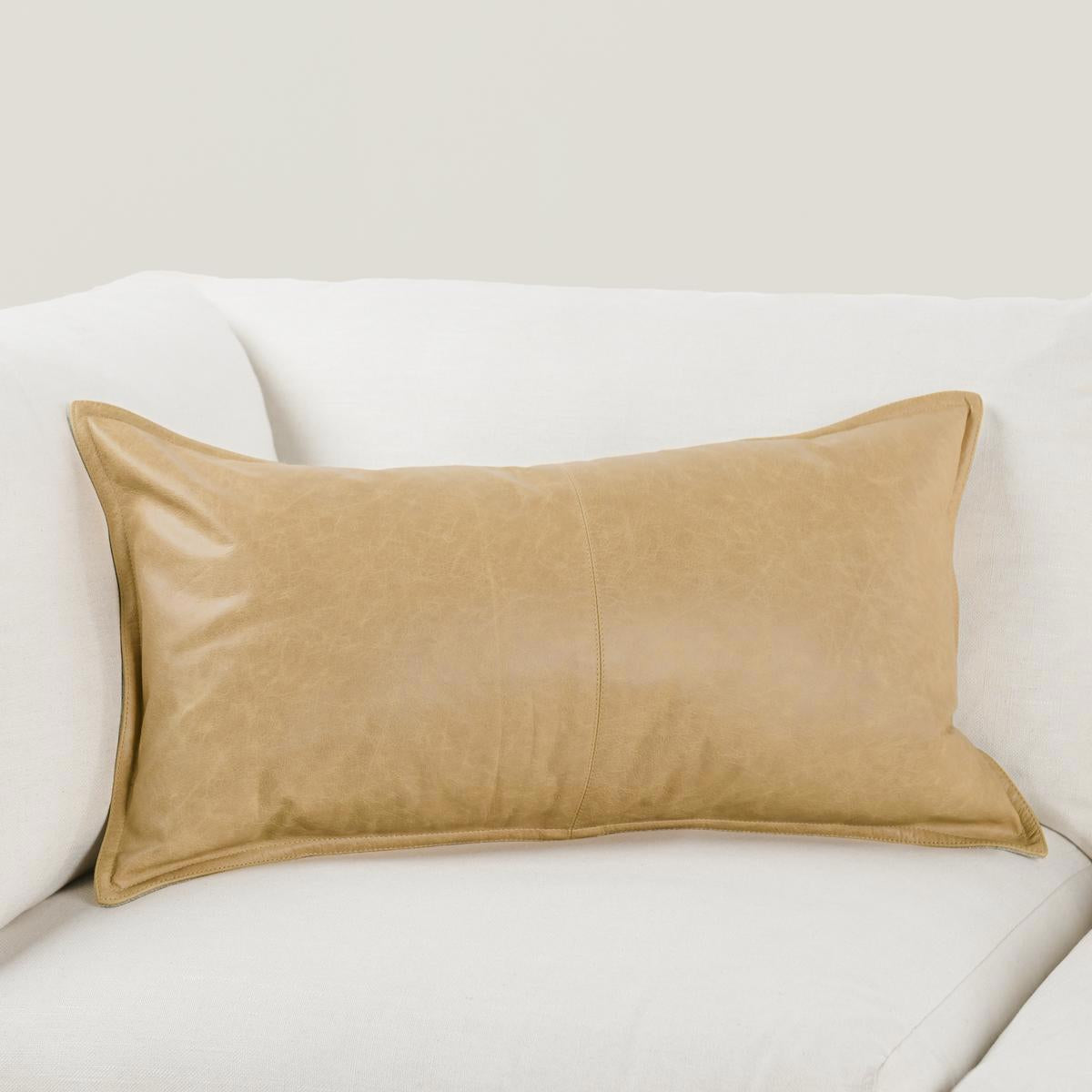 SLD Leather Multiple Sizes - Golden Wheat - 22"x22"