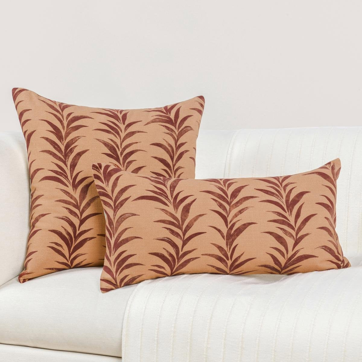 RO Alula Multiple Sizes - Sienna/Burgundy - 22"x22"