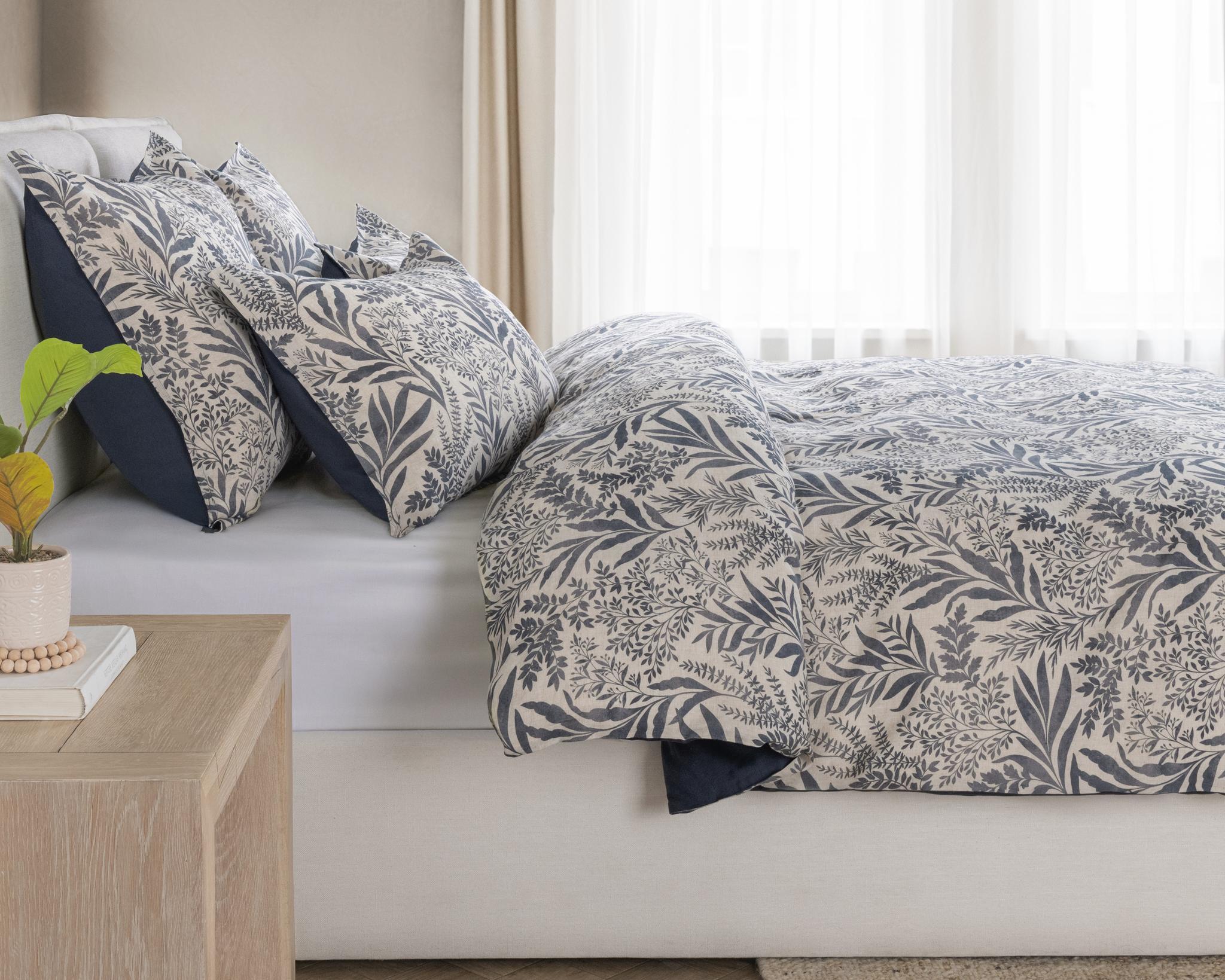 Mulberry Duvet Collection - Denim Blue - King / Set