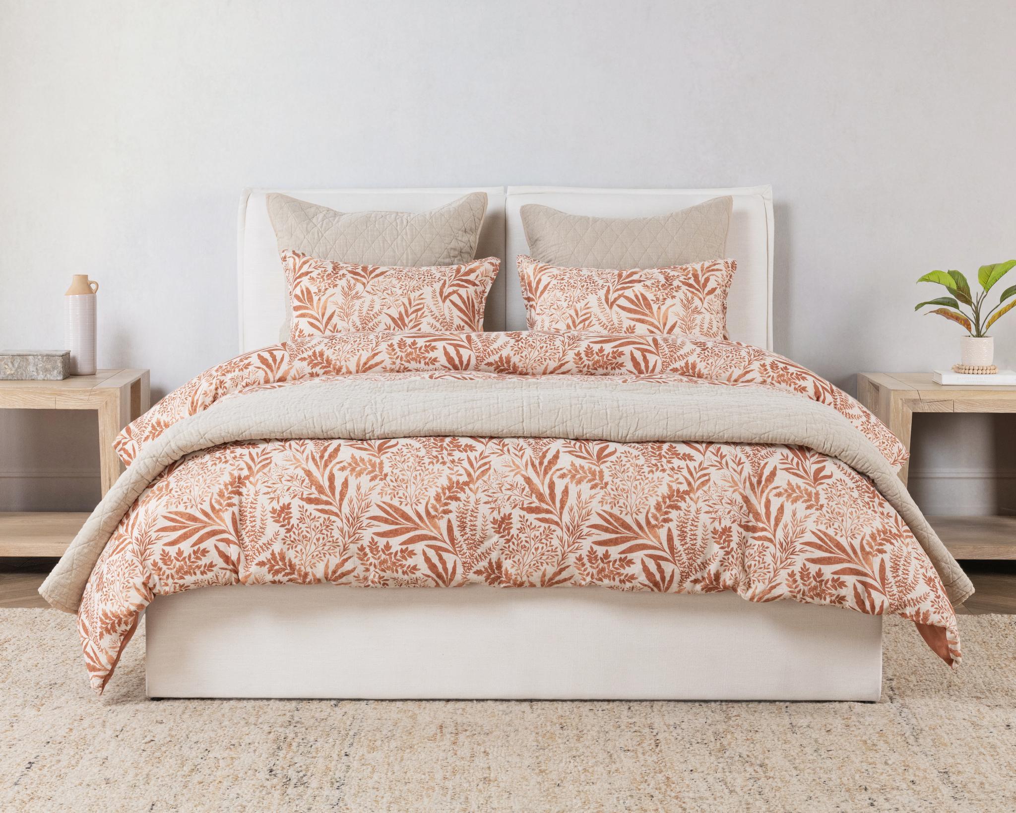 Mulberry Duvet Collection - Chestnut Brown - King / Set
