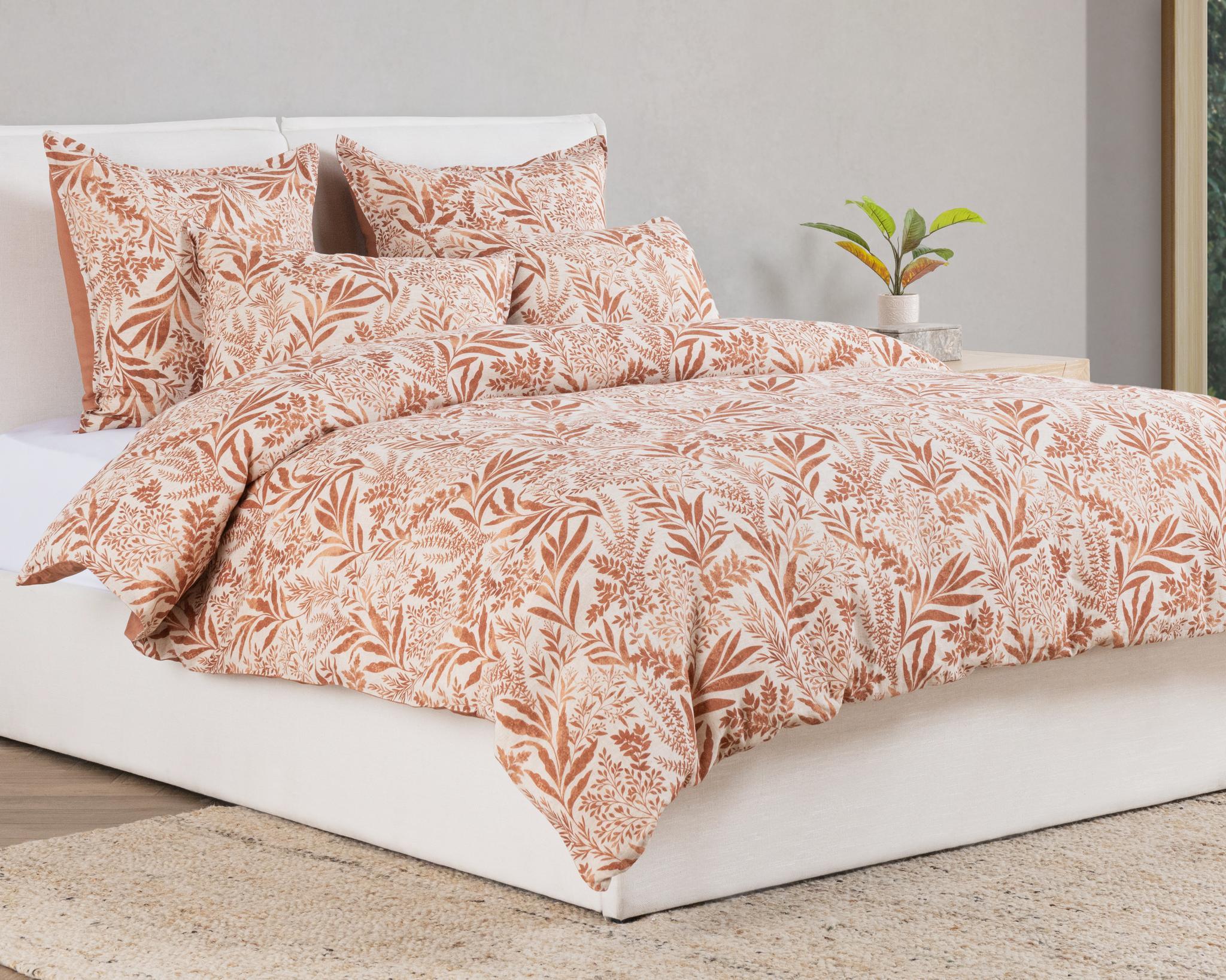 Mulberry Duvet Collection - Chestnut Brown - King / Set
